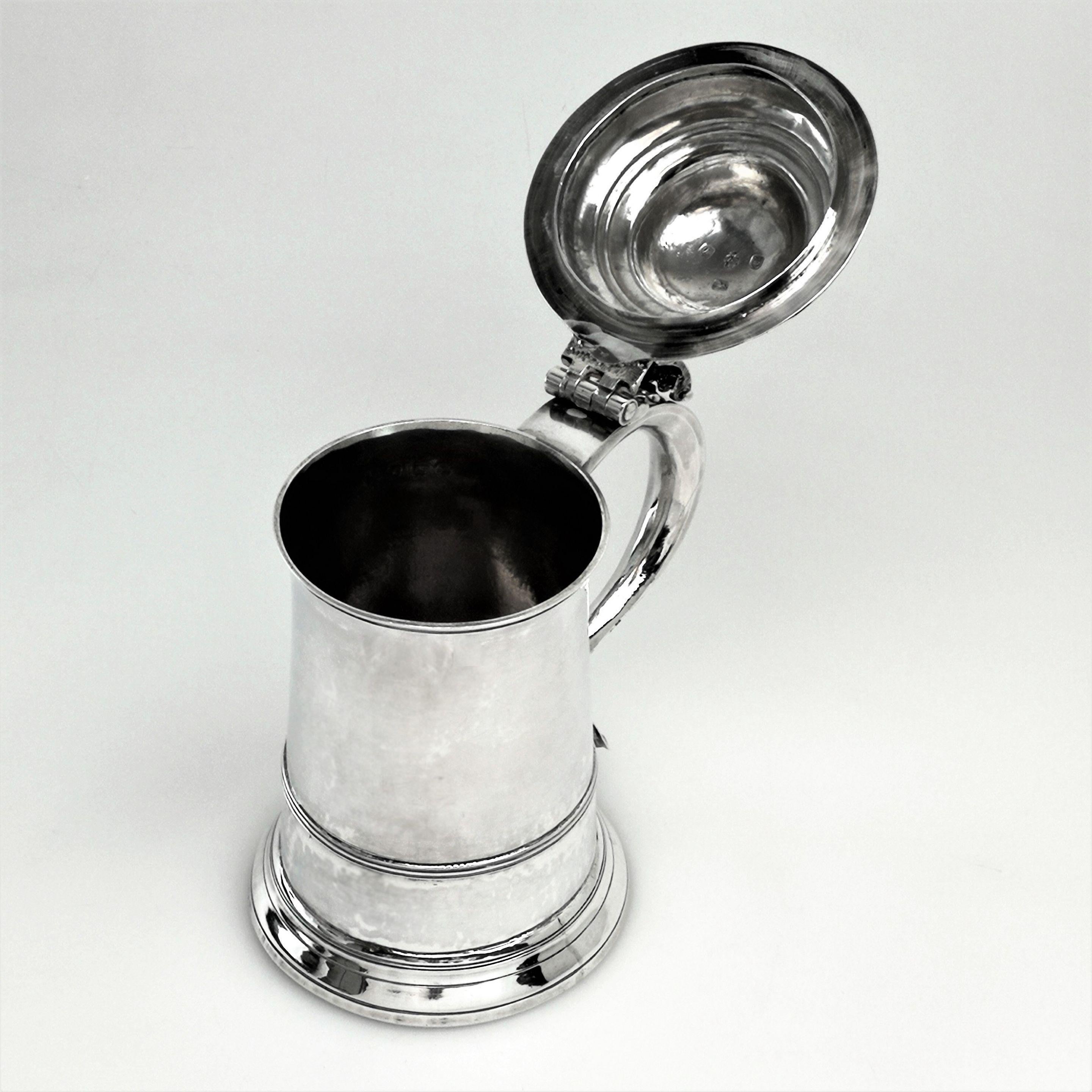 antique silver tankards