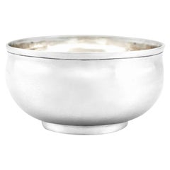 Sucrier ancien George II Newcastle en argent sterling