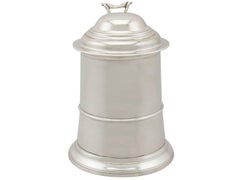 Antiker George II Newcastle Sterling Silberkrug