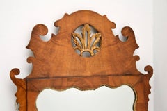 Antique George II Period Walnut Mirror