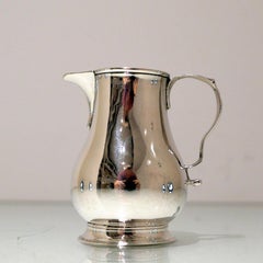 Antique George II Sterling Silver Cream Jug London 1731 George Greenhill Jones