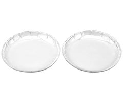 Georgian Sterling Silver Strawberry Dishes