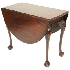 Antique George II Style Mahogany Drop-Leaf Table