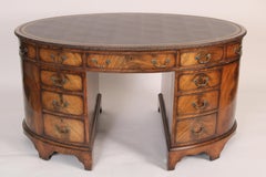 Antique George II Style Mahogany Partners Desk