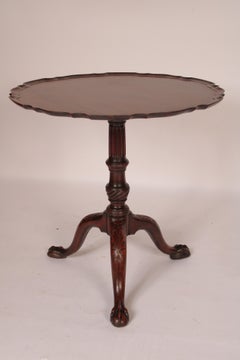 Antique George II Style Mahogany Pie Crust Table
