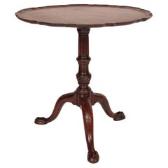 Antique George II Style Mahogany Pie Crust Table