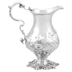 Antique George III 1761 Sterling Silver Cream Jug