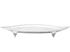 Antico salver in argento di John Crouch & Thomas Hannam di Giorgio III del 1780