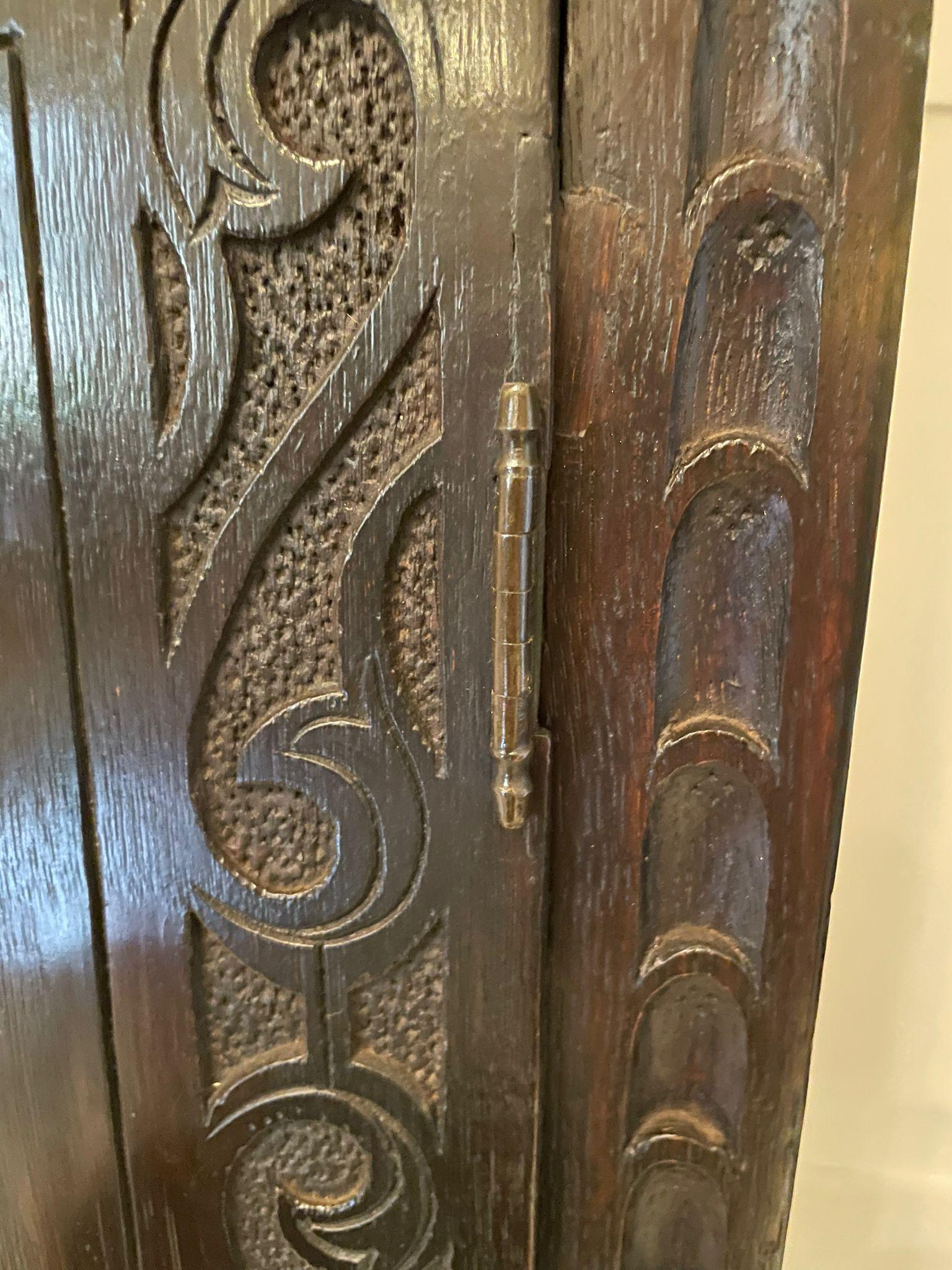 Antique George III Carved Oak Longcase Clock by Henricus Baker of Appleby 1