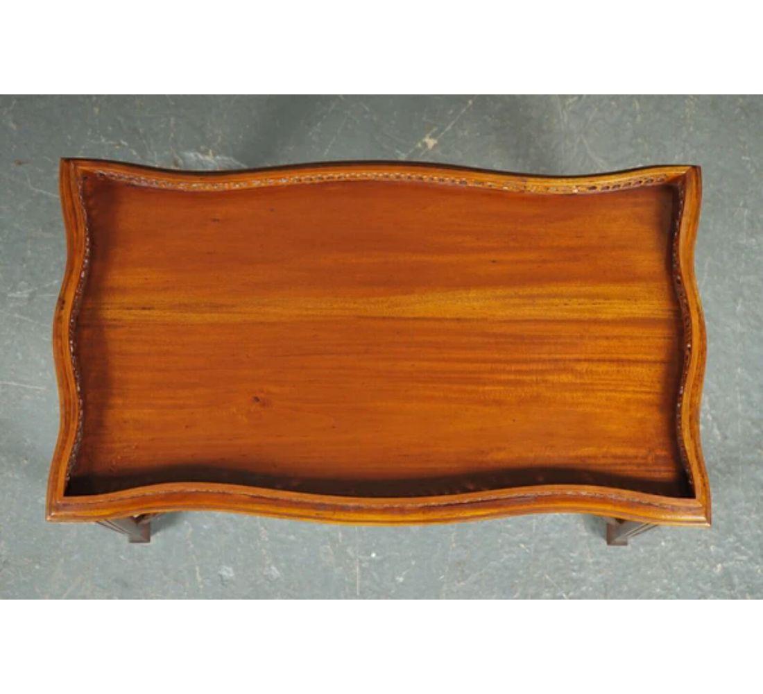 Ancienne table console de style Chippendale George III en vente 2