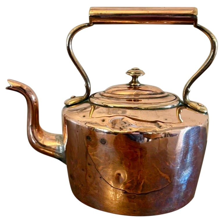 Antique George III Copper Kettle