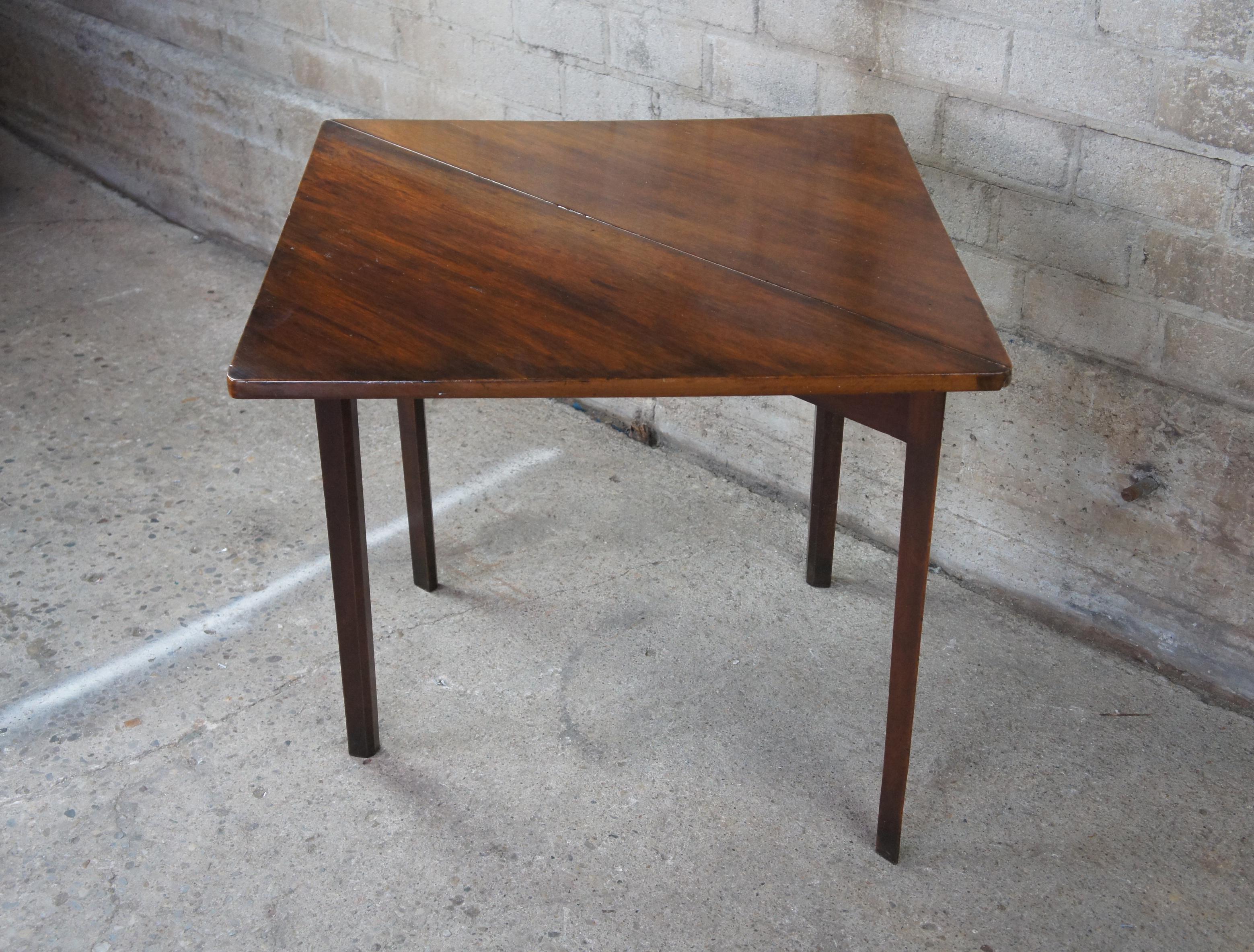 vintage samson card table