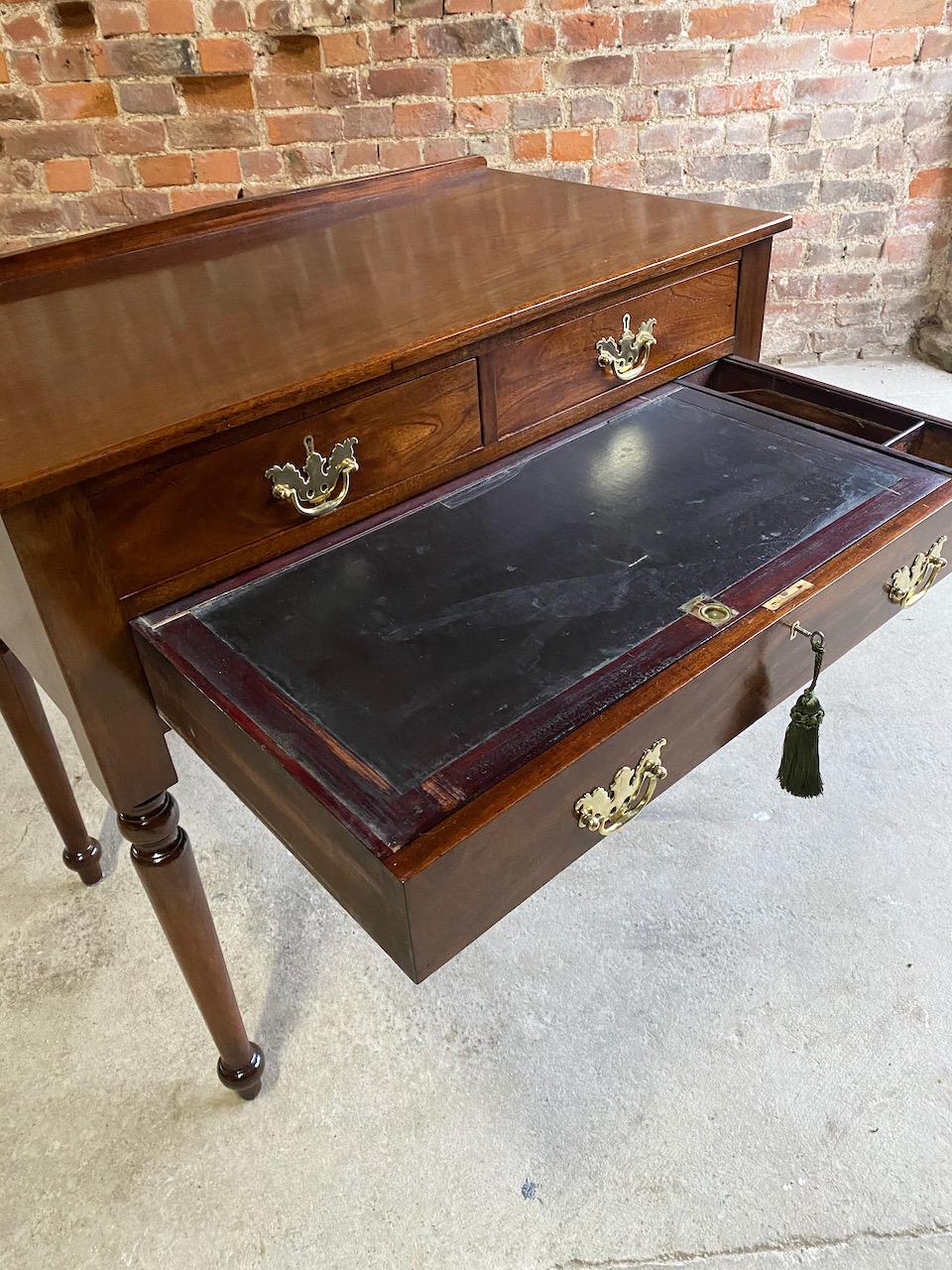 Antique George III Gillows Cuban Mahogany Side Table Cope & Collinson circa 1820 2