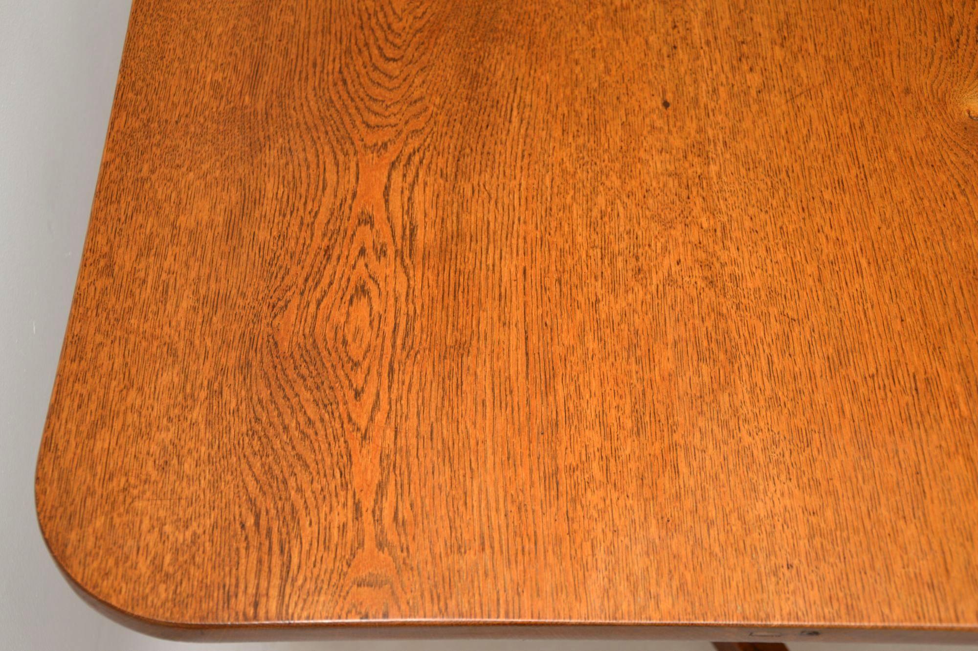 Antique George III Golden Oak Tilt-Top Table 4