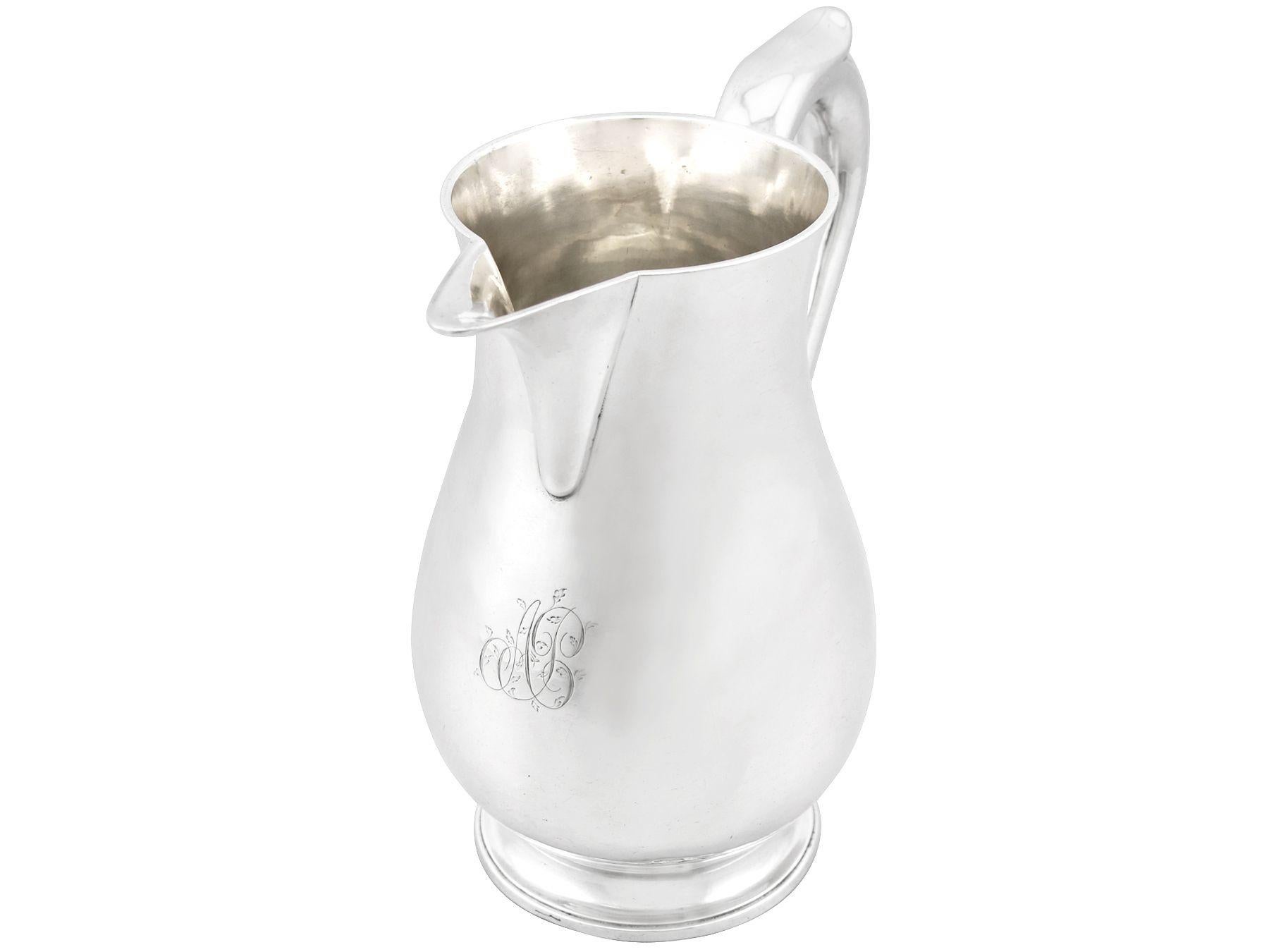 Fine XVIII secolo Antico boccale da birra/acqua in argento sterling irlandese di Giorgio III in vendita