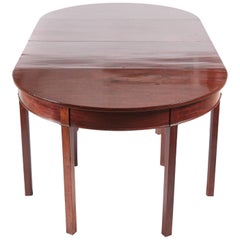 Antique George III Mahogany Dining Table