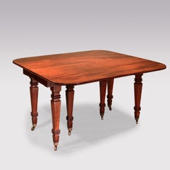 Antique George III Mahogany Extending Dining Table