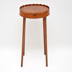 Antique George III Mahogany Kettle Stand / Side Table