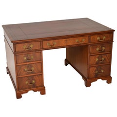 Antique George III Mahogany Partners Desk