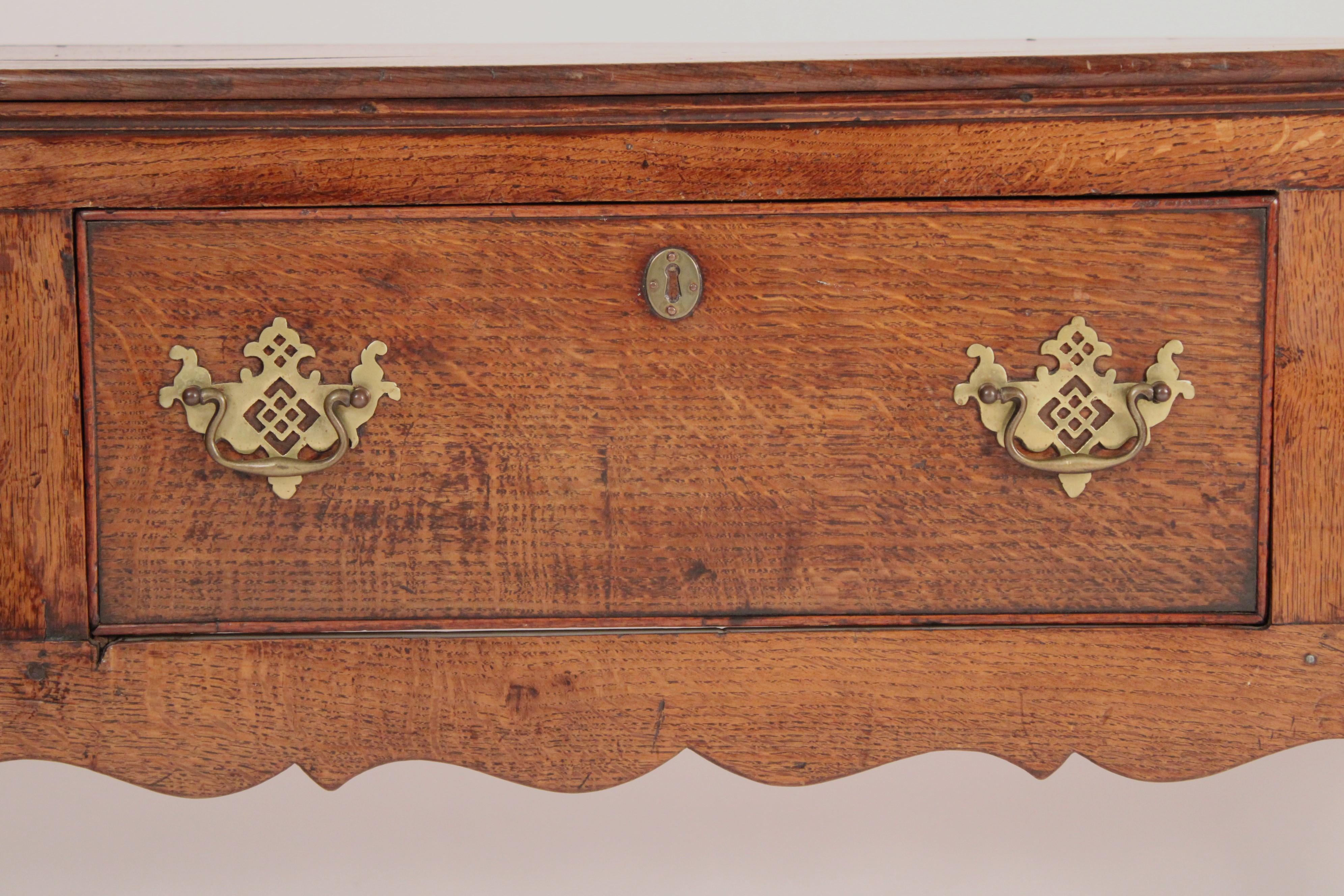 Antique George III Oak Sideboard 3