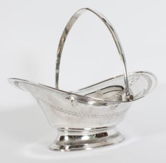 Antique George III Old Sheffield Silver on Copper Basket, 18th Century