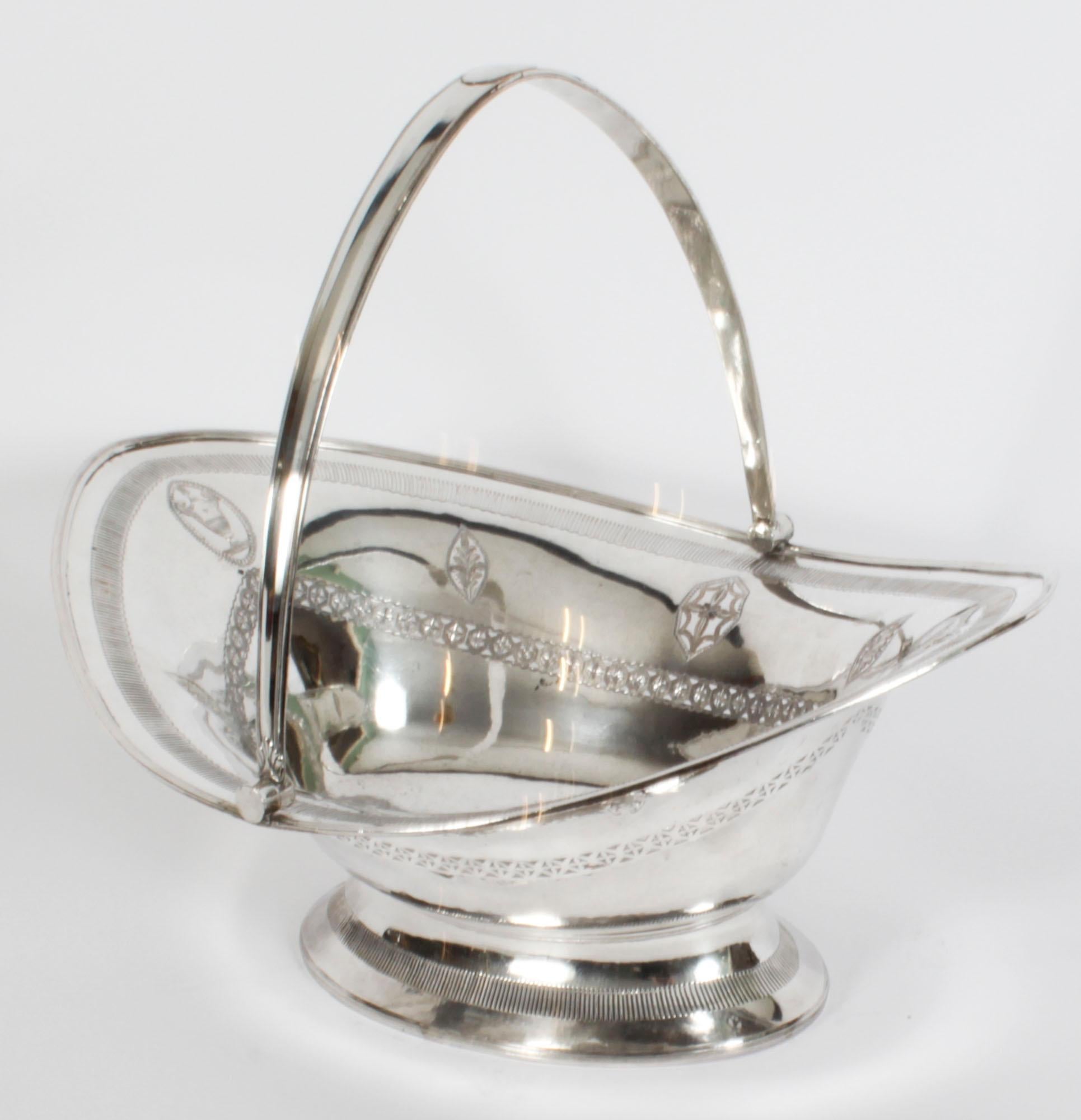 silver pooja basket