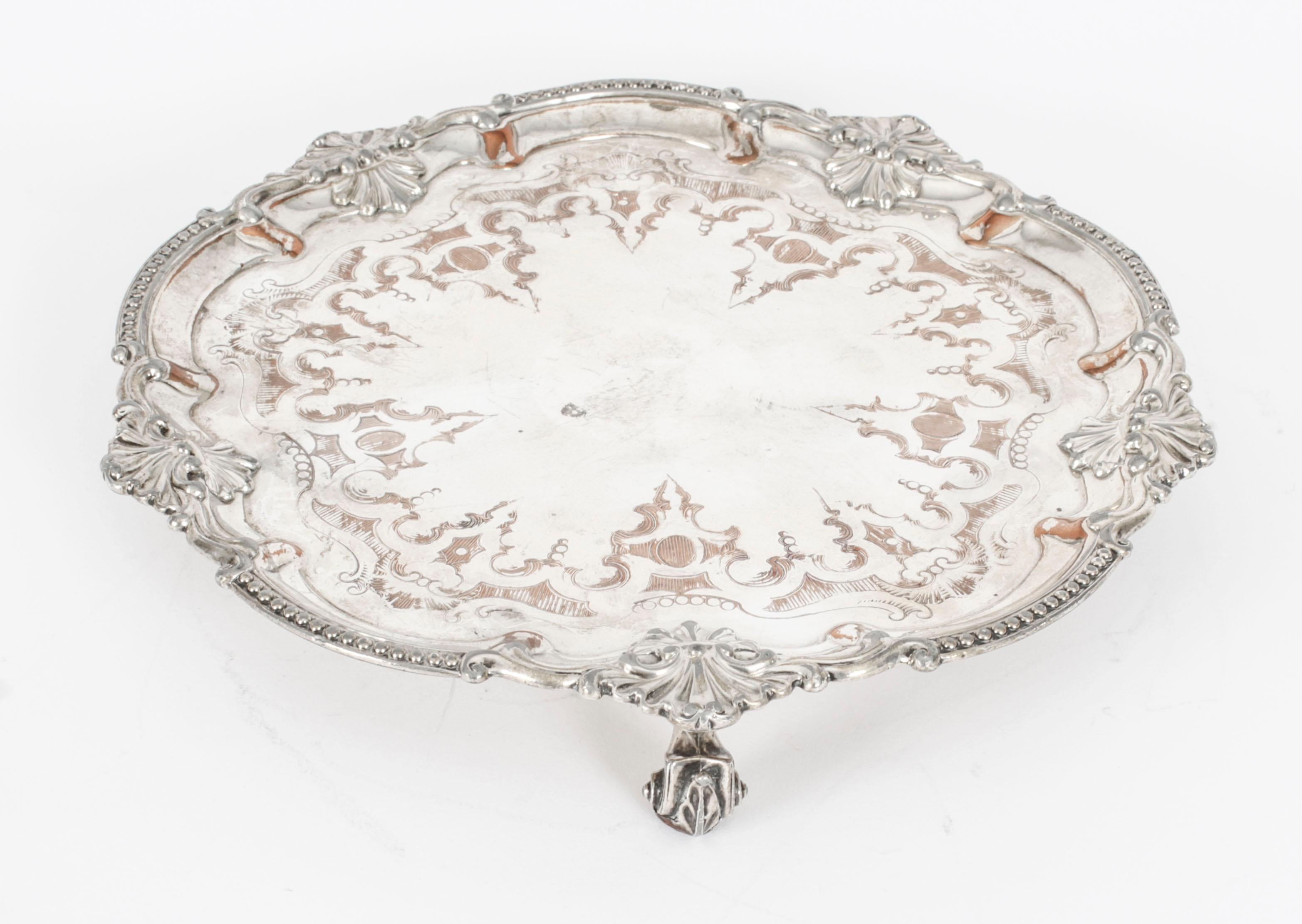 English Antique George III Old Sheffield Silver Plated 18th Century For Sale