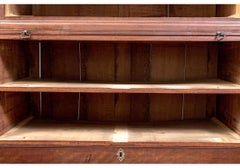 Antique George III Pediment Top Chest-On-Chest