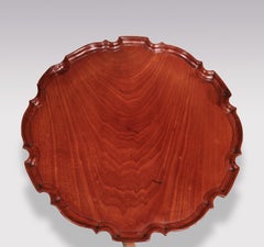 Antique Chippendale Tripod Table, Mahogany, England, Mid-18th Century