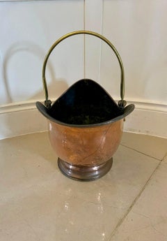 Antique George III Quality Coal Scuttle