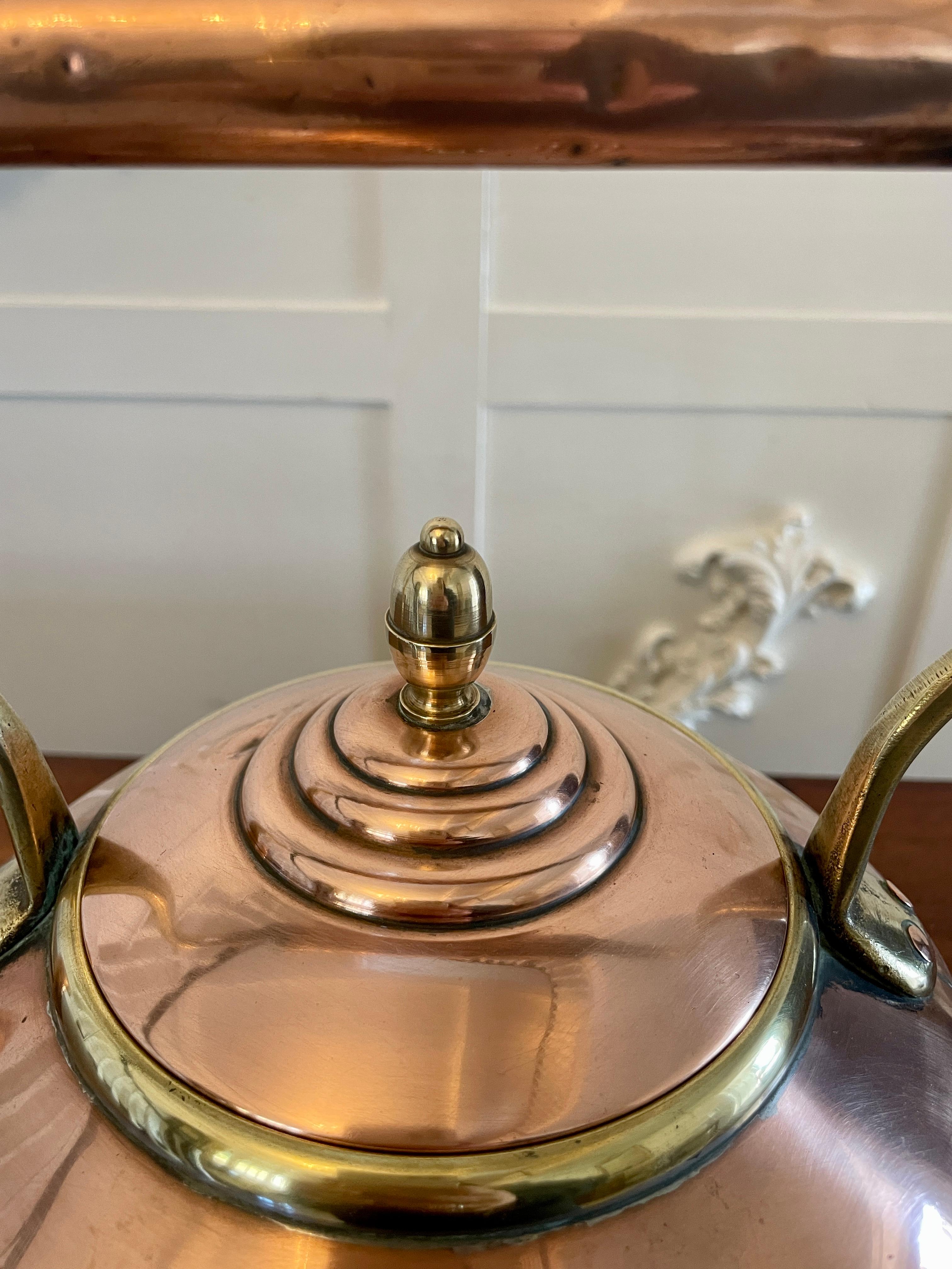 Antiker Kupfer-Kerzen in George-III- Qualität (Englisch) im Angebot