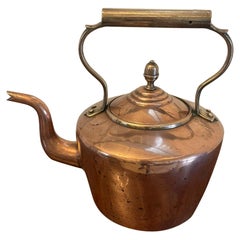 Antique George III Quality Copper Kettle