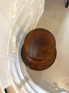 Antique George III Quality Mahogany 3 Tier Circular Dumb Waiter