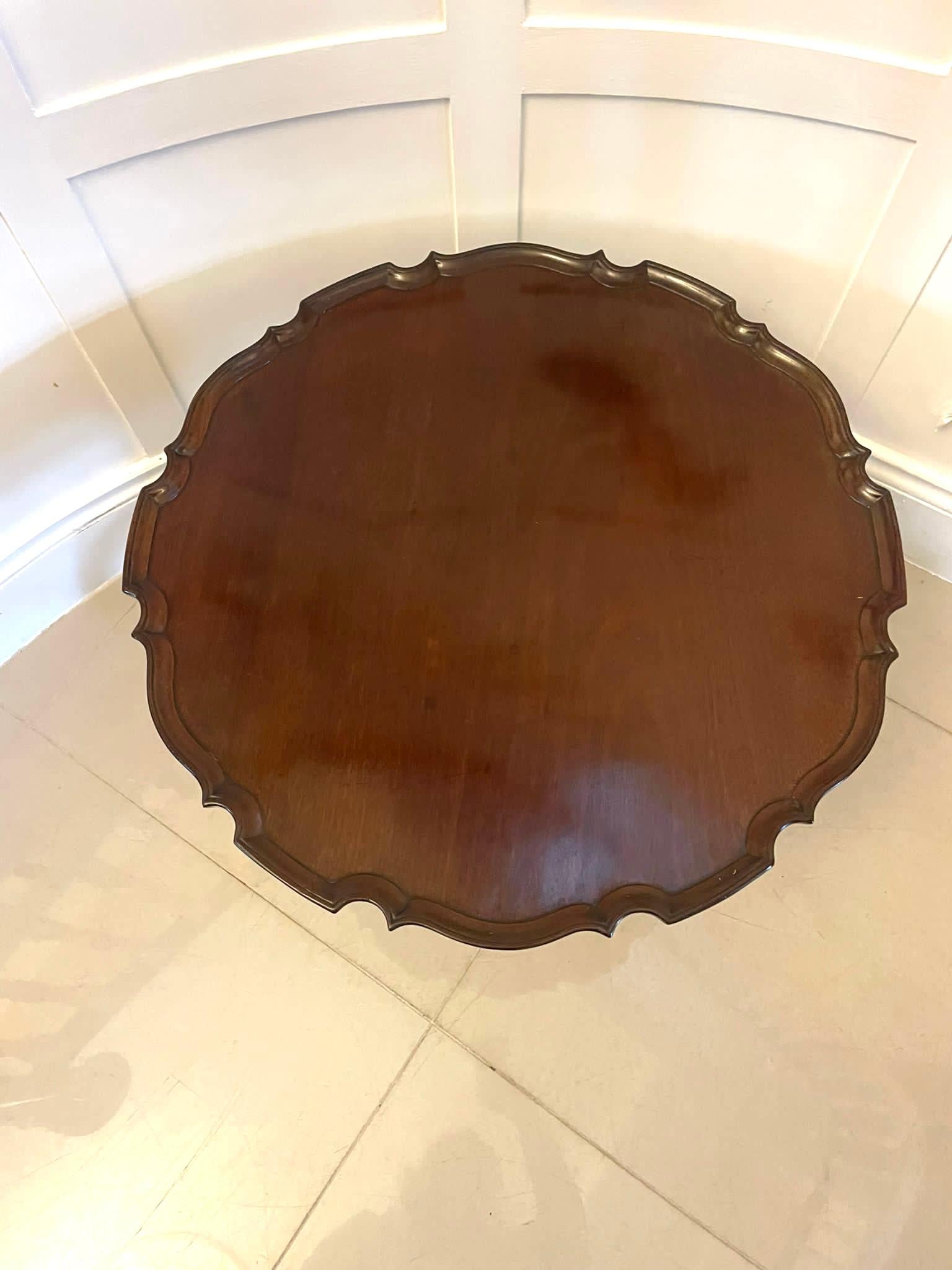 Other Antique George III Quality Mahogany Coffee Table  For Sale