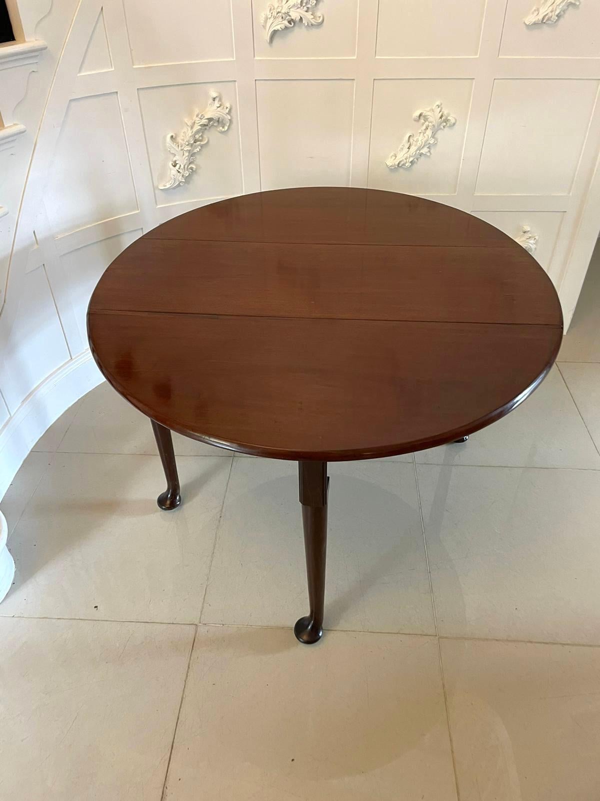 Antique George III Quality Mahogany Dining/Centre Table In Good Condition For Sale In Suffolk, GB