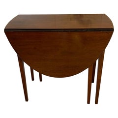 Antique George III Quality Mahogany Drop Leaf Table