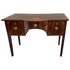 Antique George III Quality Mahogany Inlaid Sideboard