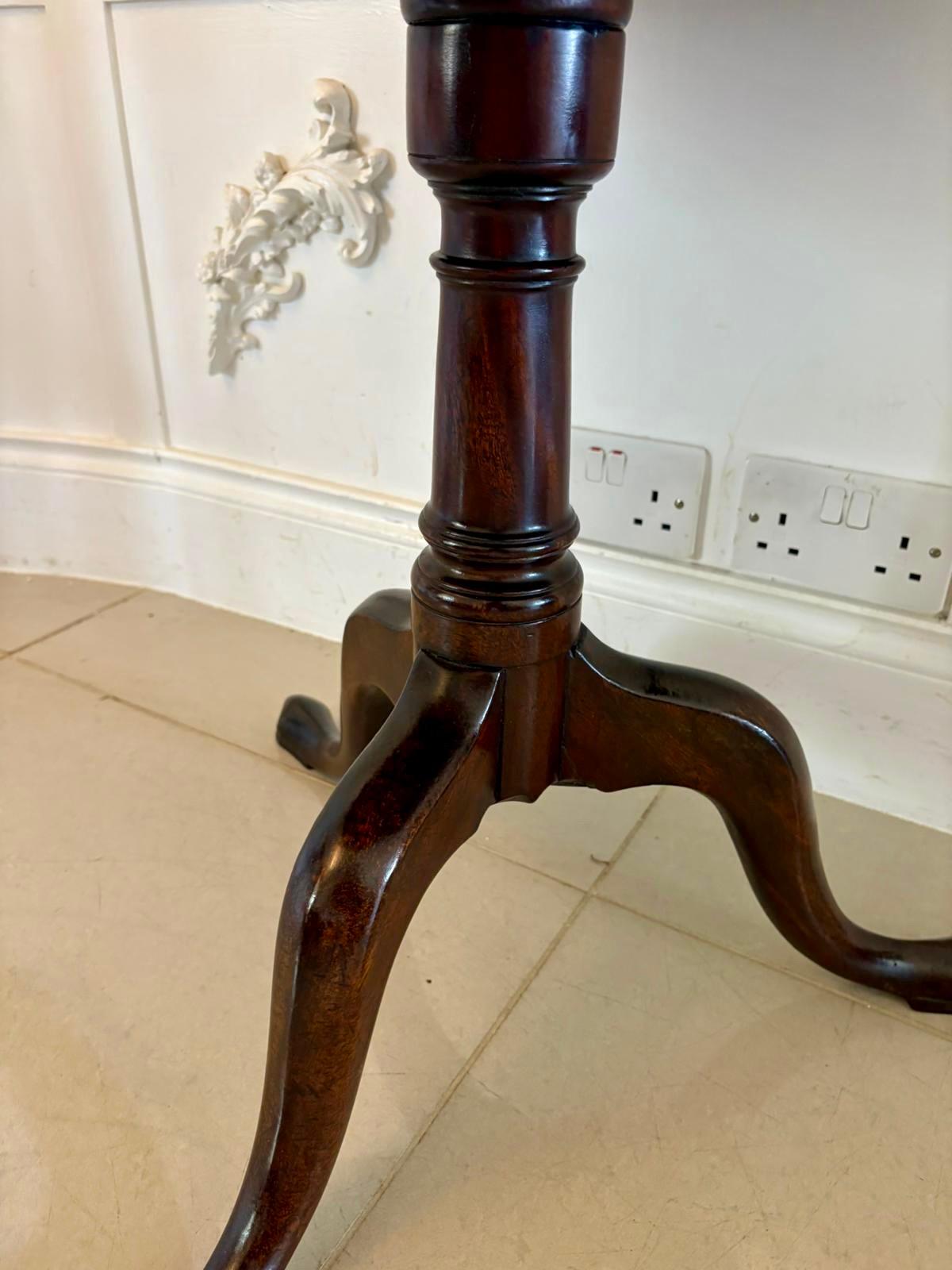 Antique George III Quality Mahogany Lamp/Coffee Table For Sale 1