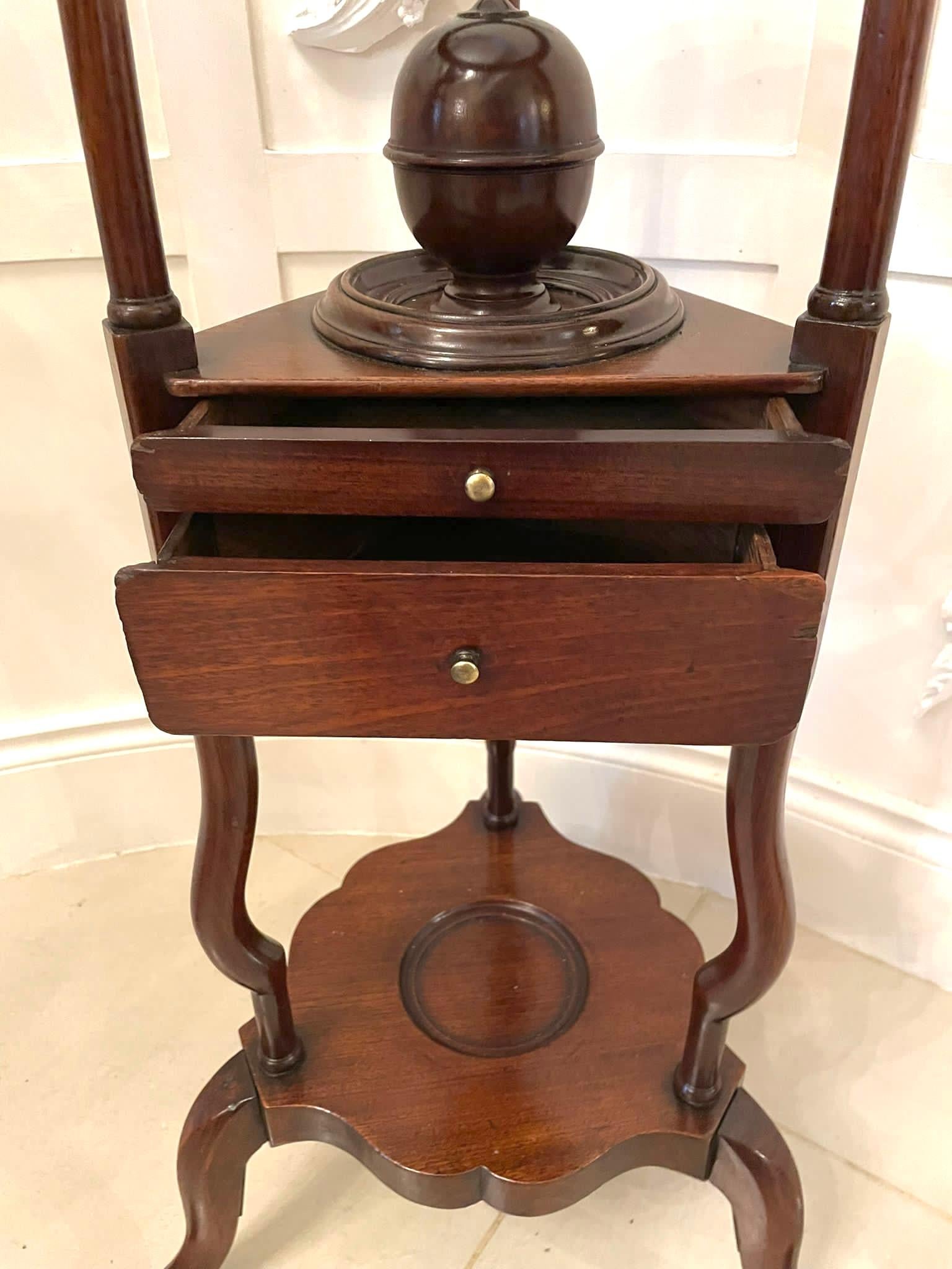 antique shaving stand