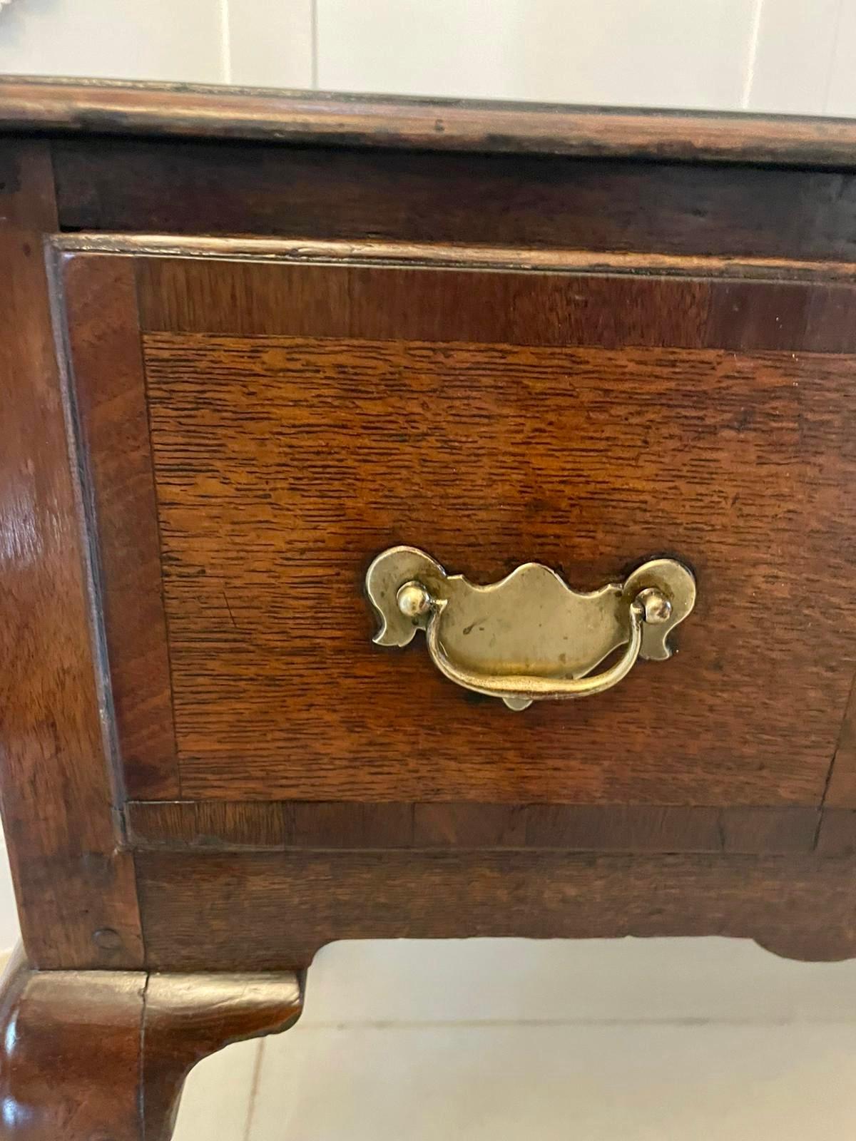 Antico Lowboy in Oak di qualità Giorgio III in vendita 1