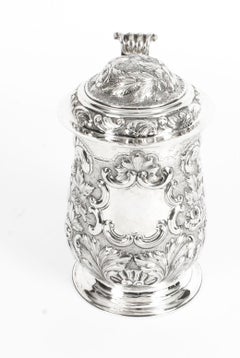 Antique George III Silver Tankard London by John King 1774, 18th Century