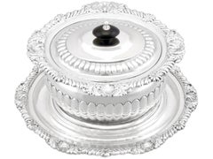 Antique George III Sterling Biscuit Box (1814)