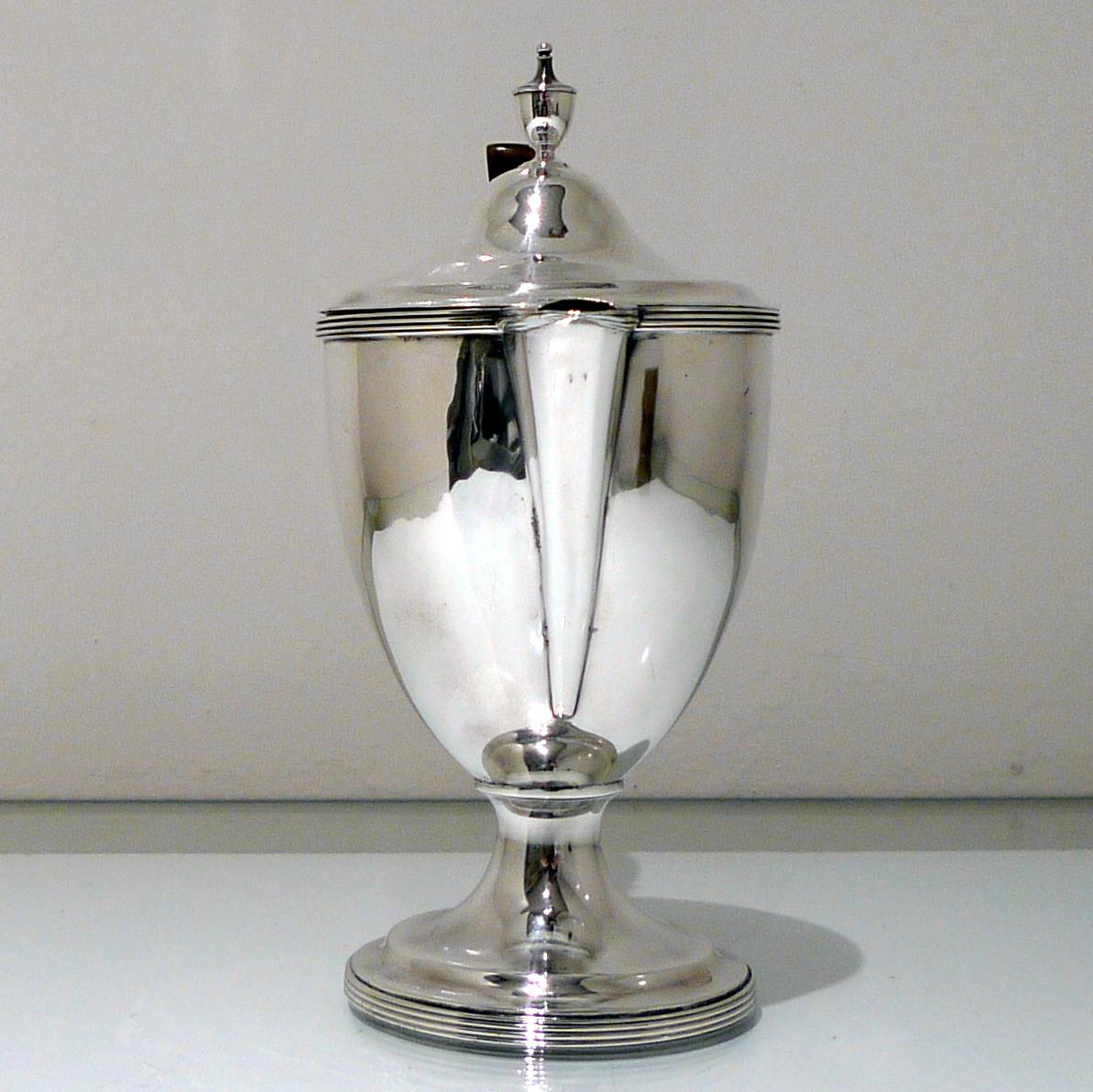 Georgian Antique George III Sterling Silver Argyle London 1790 Henry Green For Sale