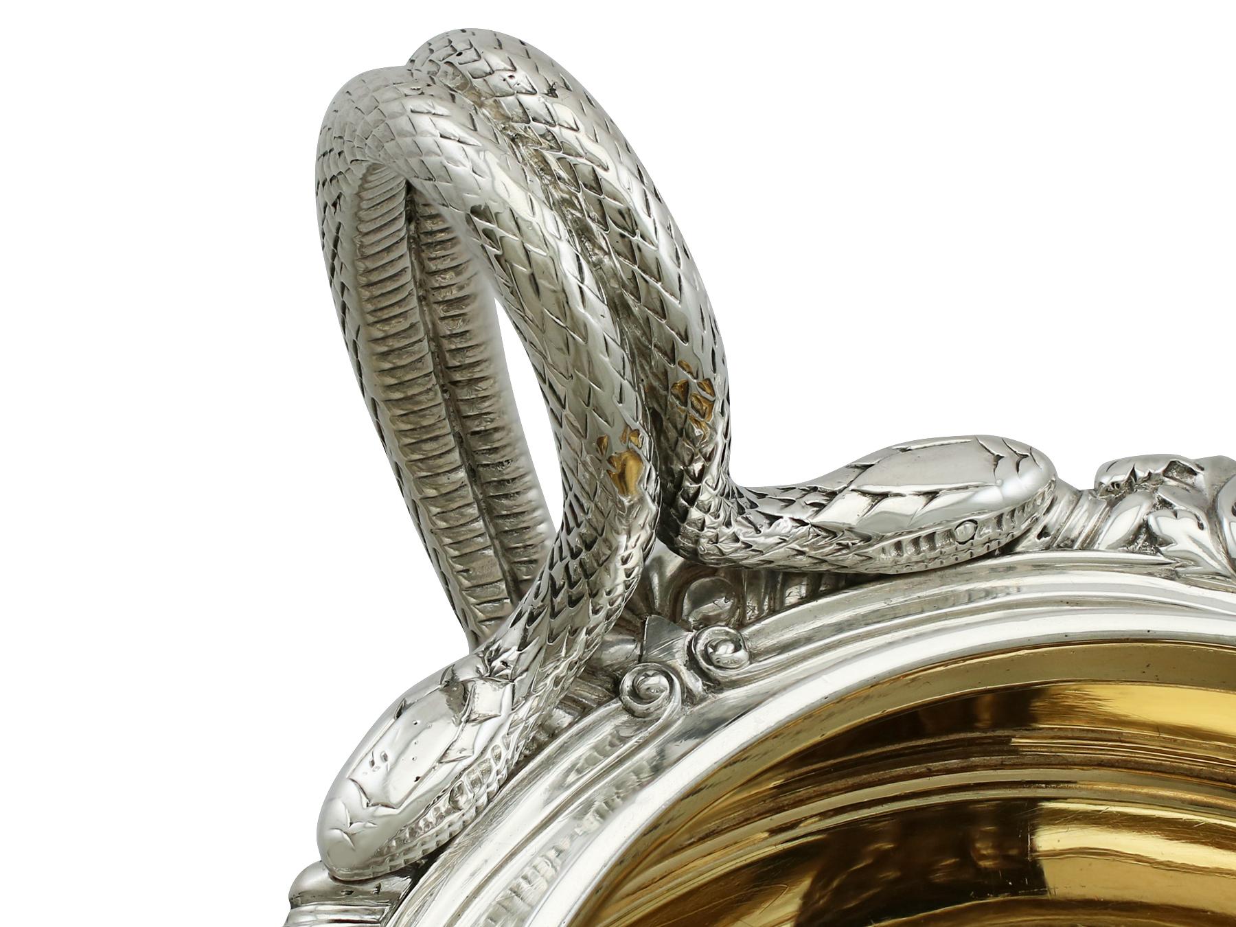 Antique George III Sterling Silver Cream Jug by Paul Storr 3