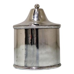 Antique George III Sterling Silver Mustard Pot Newcastle 1790 James Crawford