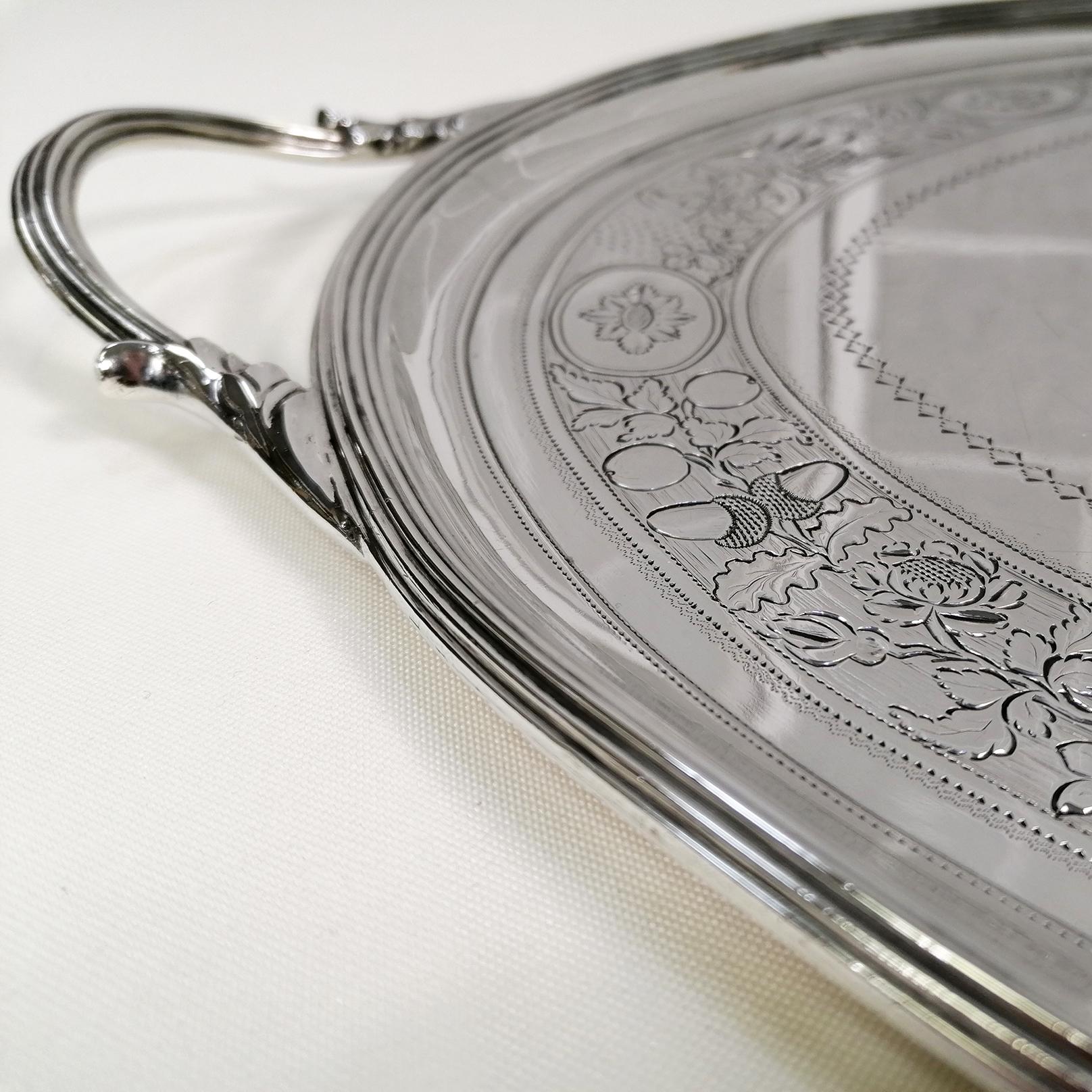 Antike George III Sterling Silber Tee-Kaffee-Set Elfenbein Griffe & Tablett 1798-1800 im Angebot 10