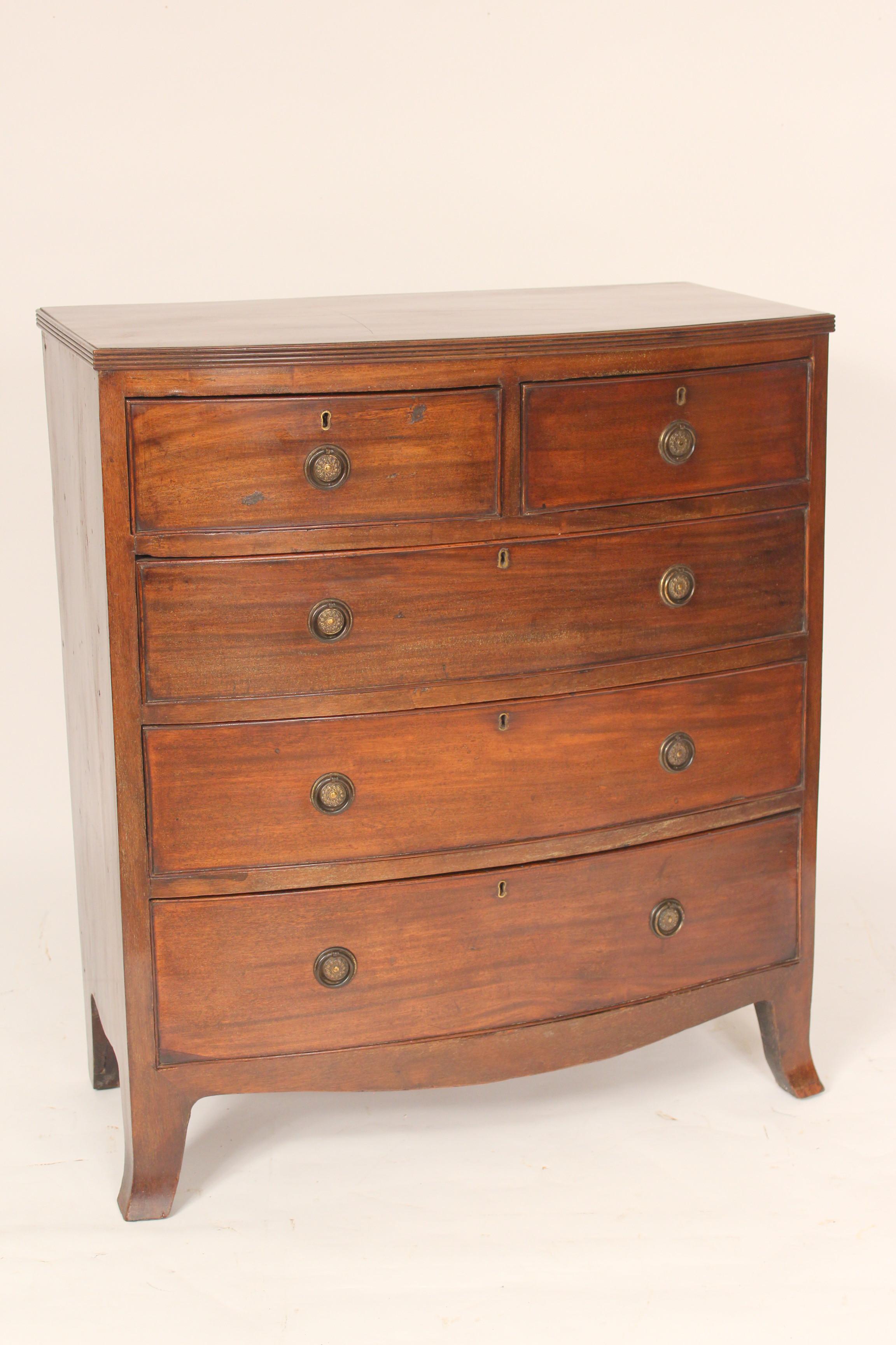 English Antique George III Style Chest of Drawers