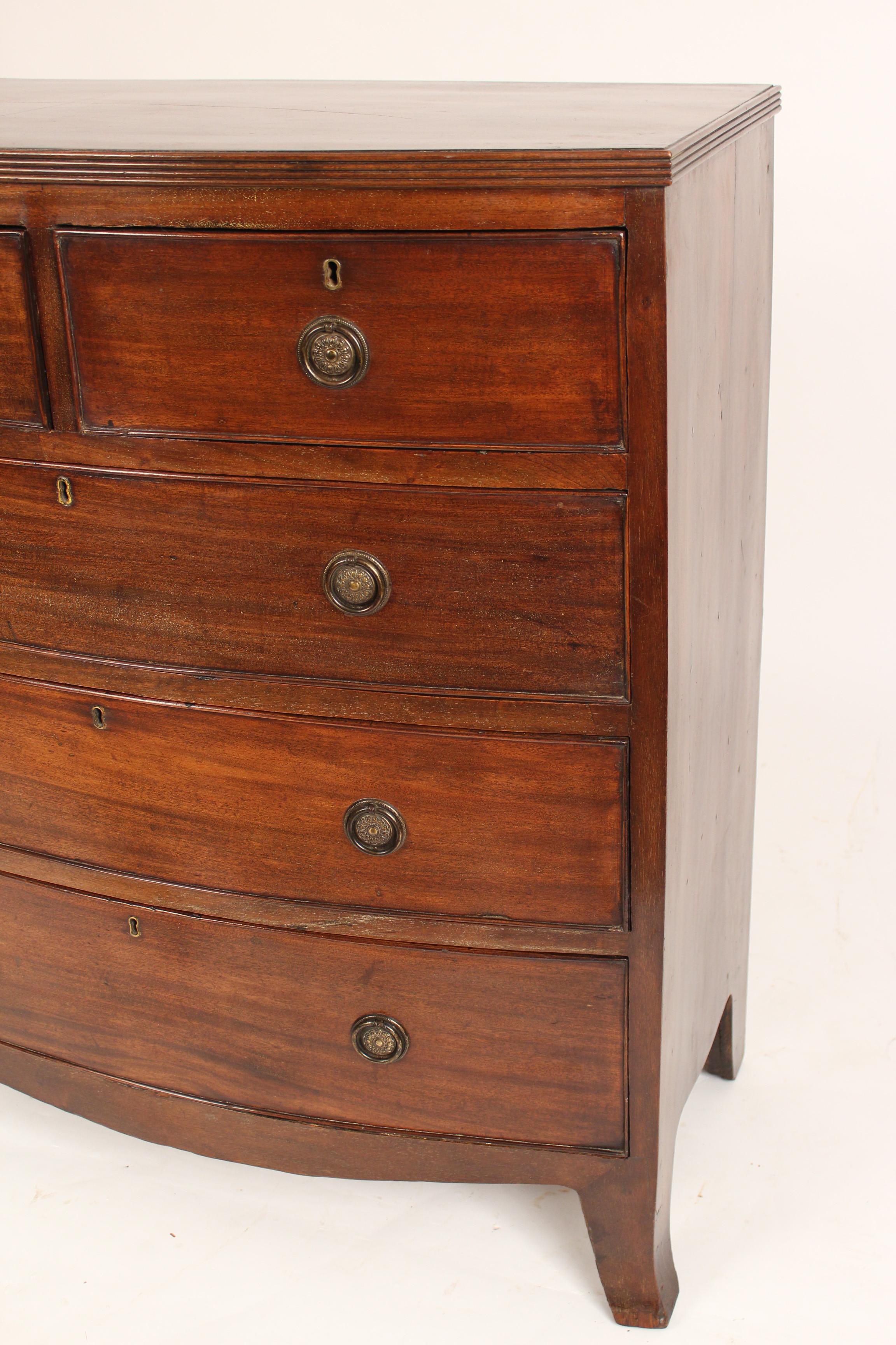 Mahogany Antique George III Style Chest of Drawers