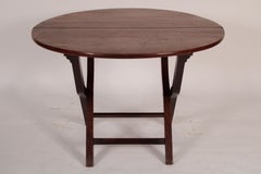 Antique George III Style Folding Breakfast / Games Table