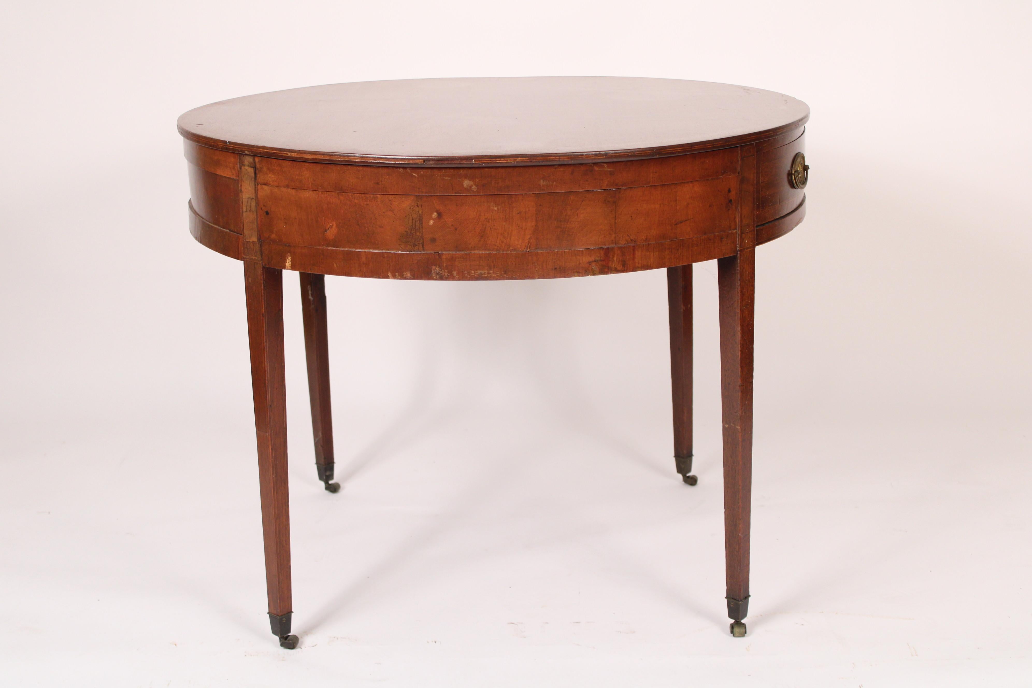 19th Century Antique George III Style Games / Side Table For Sale